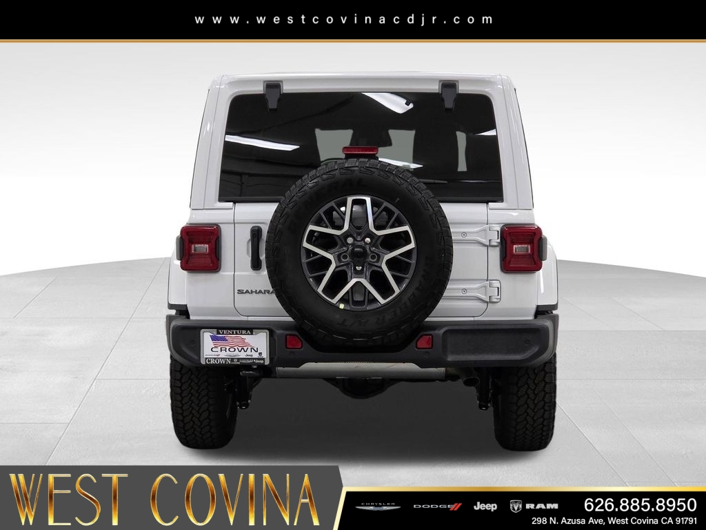 New 2026 Bright White Clear-Coat Exterior Paint Jeep Sahara image 6