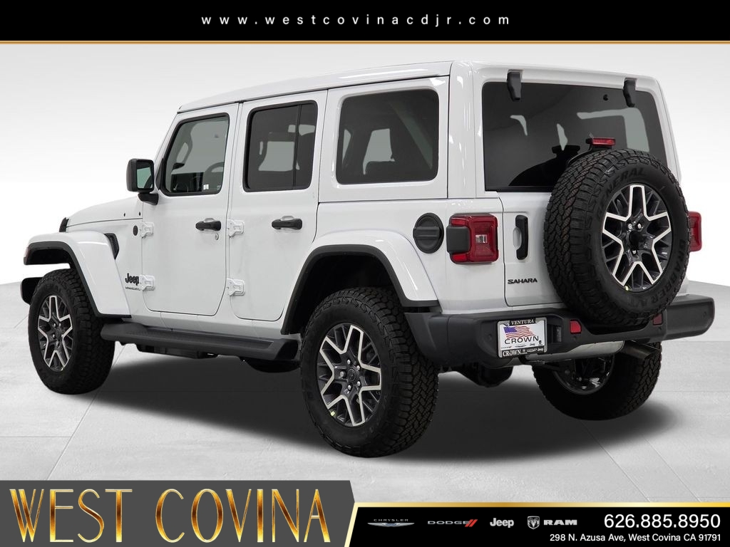 New 2026 Bright White Clear-Coat Exterior Paint Jeep Sahara image 7