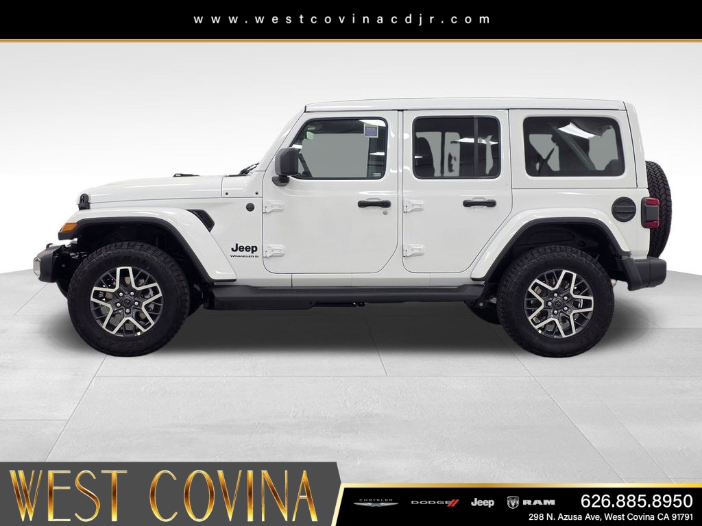 New 2026 Bright White Clear-Coat Exterior Paint Jeep Sahara image 8