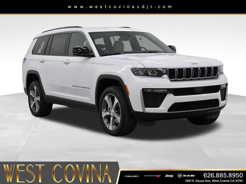 New 2026 Bright White Clear-Coat Exterior Paint Jeep Limited image 3