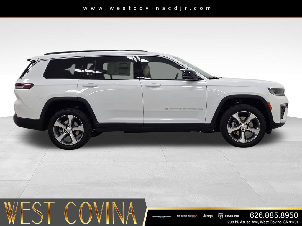 New 2026 Bright White Clear-Coat Exterior Paint Jeep Limited image 4