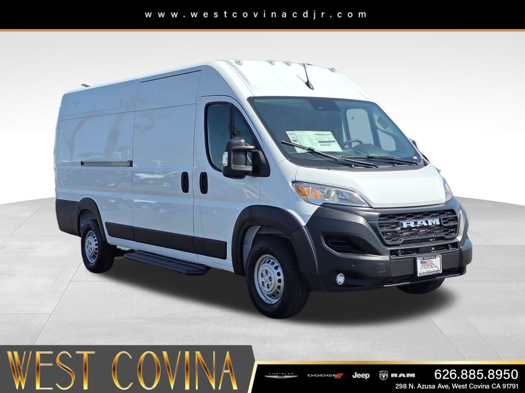 New 2026 Bright White Clearcoat RAM High Roof image 3