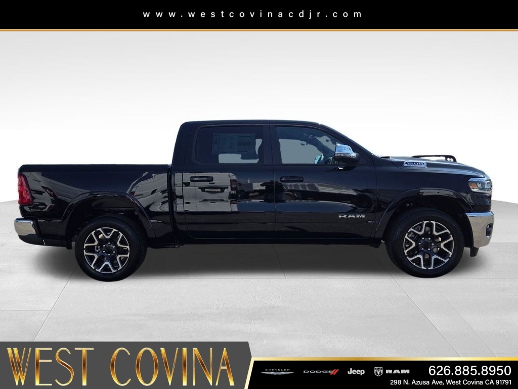 New 2026 Diamond Black Crystal Pearl-Coat Exterior Paint RAM Laramie image 4