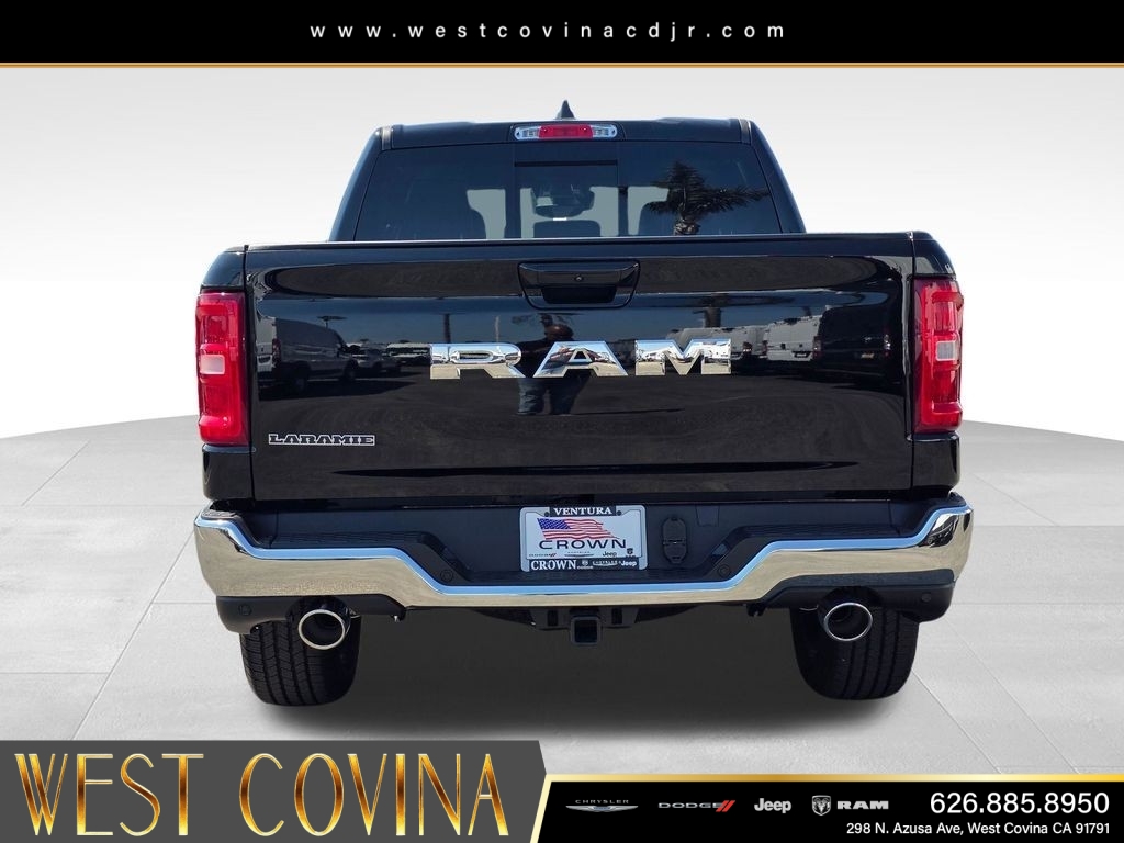 New 2026 Diamond Black Crystal Pearl-Coat Exterior Paint RAM Laramie image 6