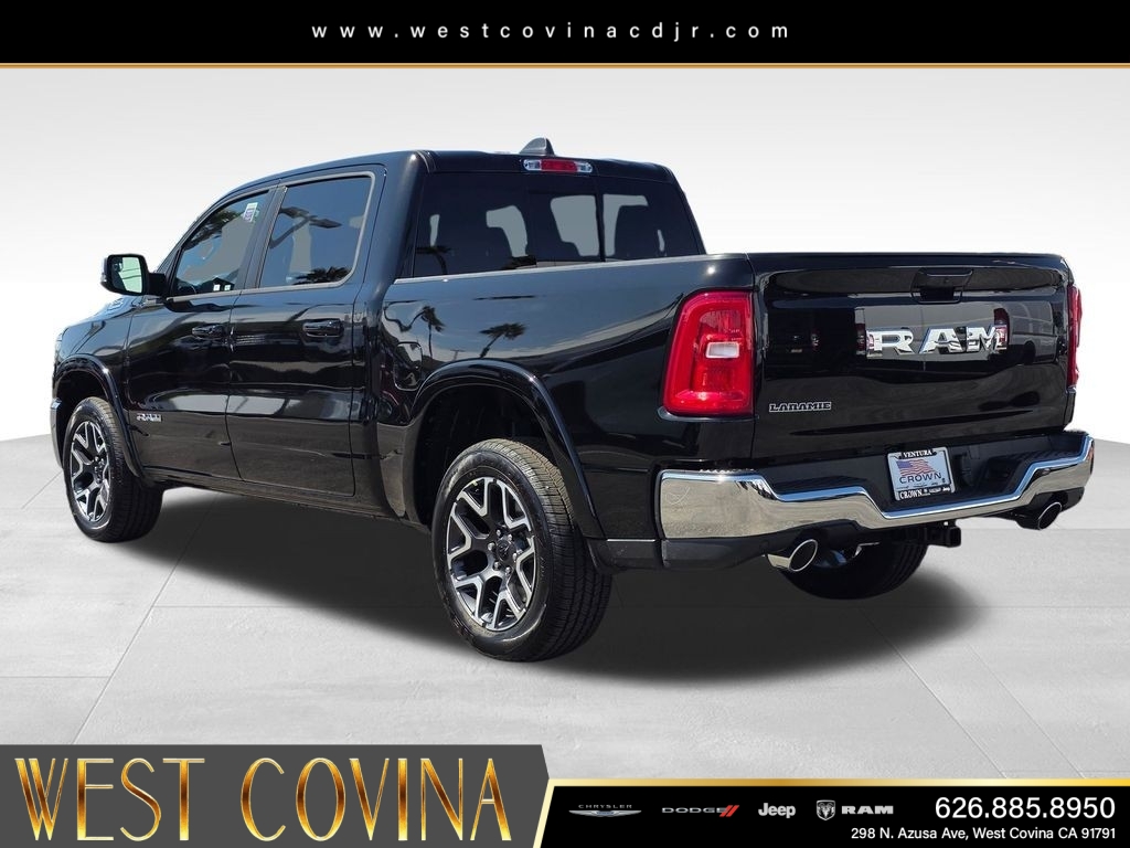 New 2026 Diamond Black Crystal Pearl-Coat Exterior Paint RAM Laramie image 7