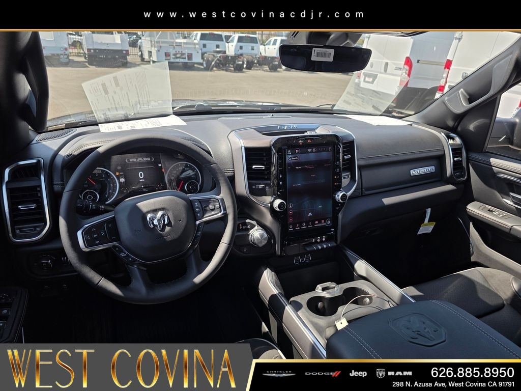 New 2026 Diamond Black Crystal Pearl-Coat Exterior Paint RAM Laramie image 10