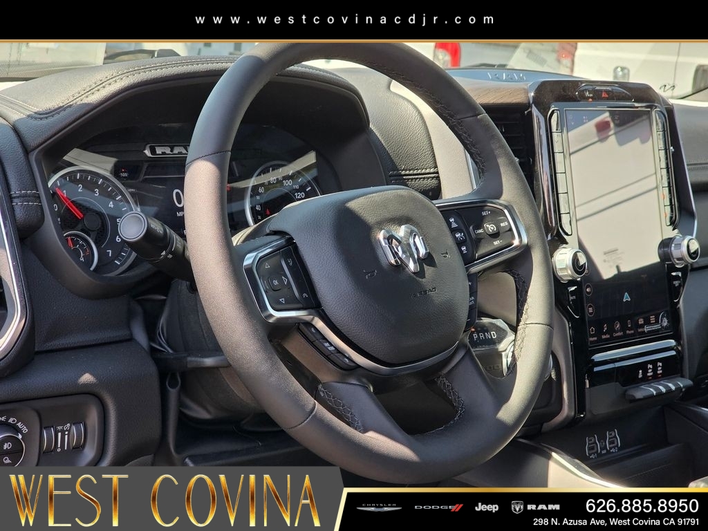 New 2026 Diamond Black Crystal Pearl-Coat Exterior Paint RAM Laramie image 14