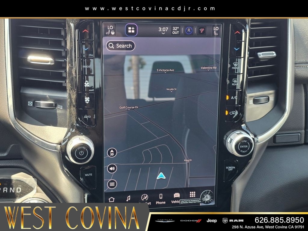 New 2026 Diamond Black Crystal Pearl-Coat Exterior Paint RAM Laramie image 16