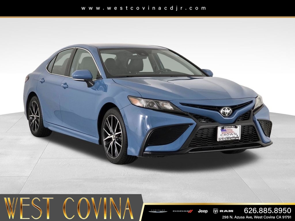 Used 2024 Blue Toyota SE image 3