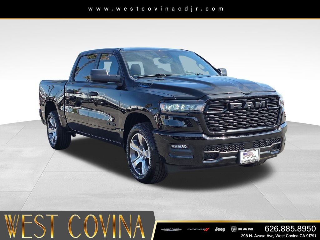 New 2026 Diamond Black Crystal Pearlcoat RAM Express image 3