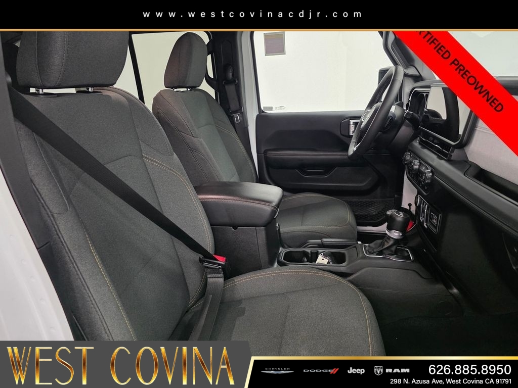 Certified Used 2025 White Jeep Sahara image 12