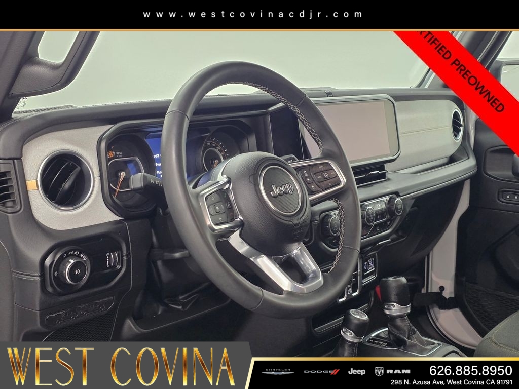 Certified Used 2025 White Jeep Sahara image 19