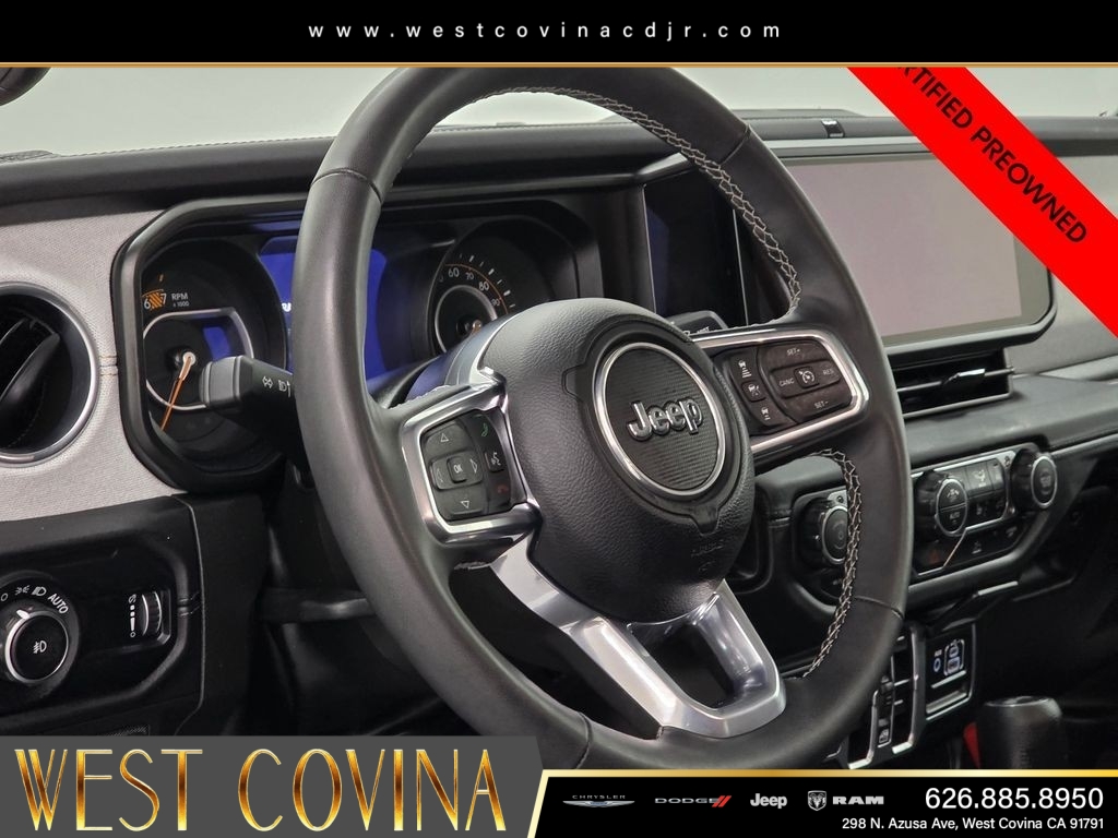 Certified Used 2025 White Jeep Sahara image 20