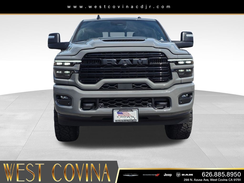 New 2026 Ceramic Gray Clear-Coat Exterior Paint RAM Laramie image 2