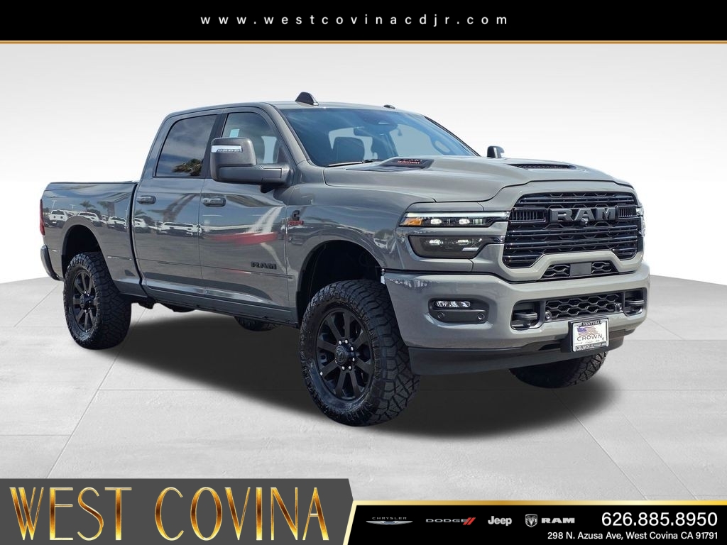New 2026 Ceramic Gray Clear-Coat Exterior Paint RAM Laramie image 3