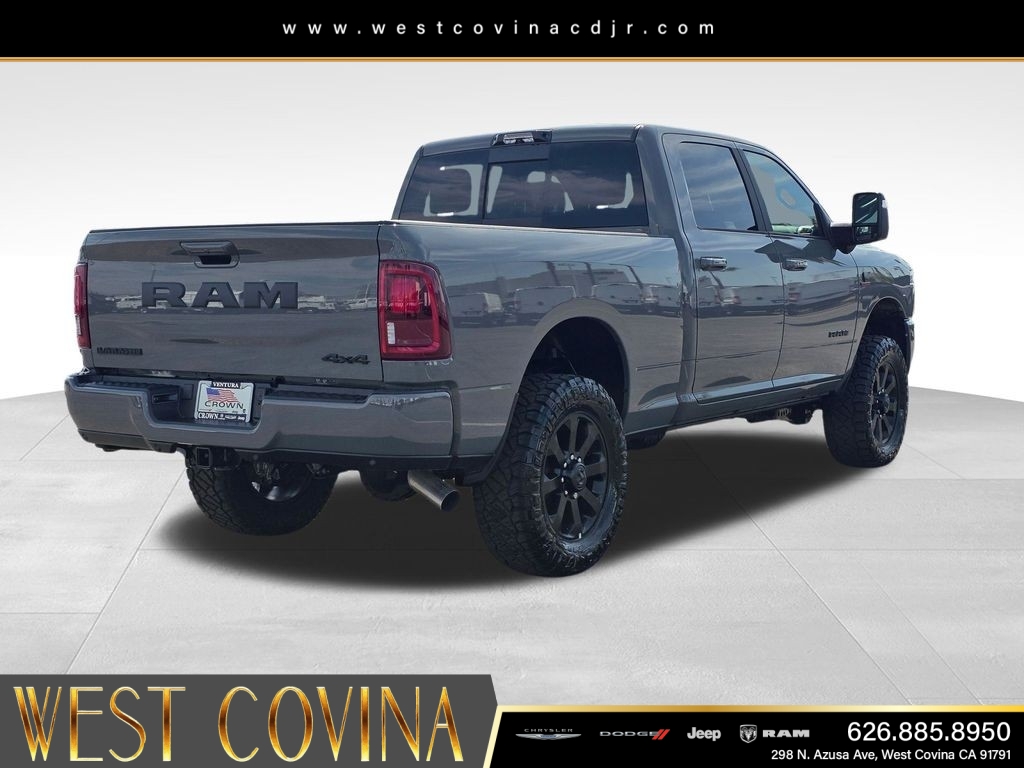 New 2026 Ceramic Gray Clear-Coat Exterior Paint RAM Laramie image 5