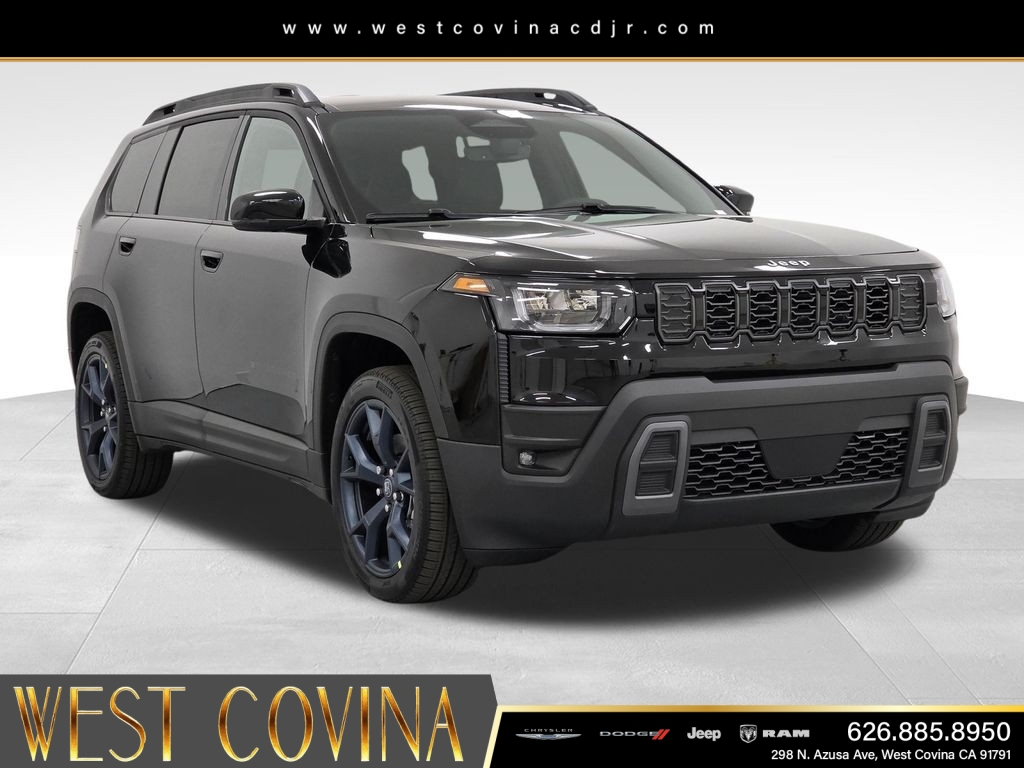 New 2026 Diamond Black Crystal Pearlcoat Jeep  image 3