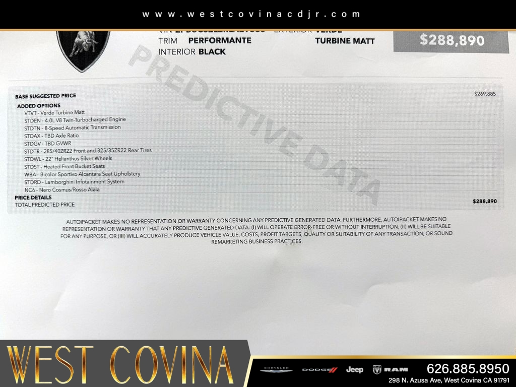 Used 2024  Lamborghini Performante image 32