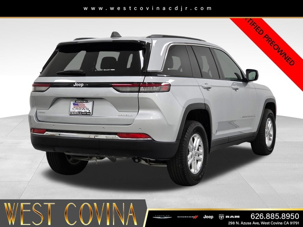 Certified Used 2025 Silver Jeep Laredo image 7