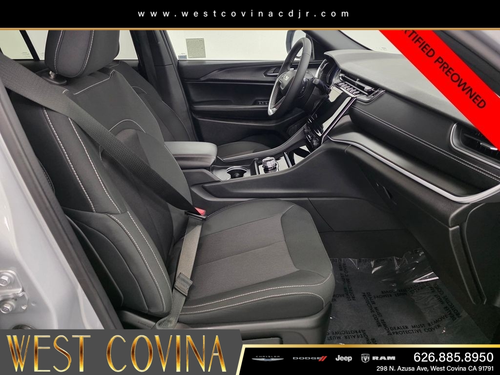 Certified Used 2025 Silver Jeep Laredo image 10
