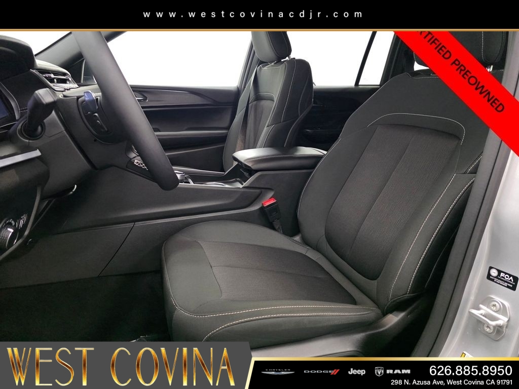 Certified Used 2025 Silver Jeep Laredo image 21