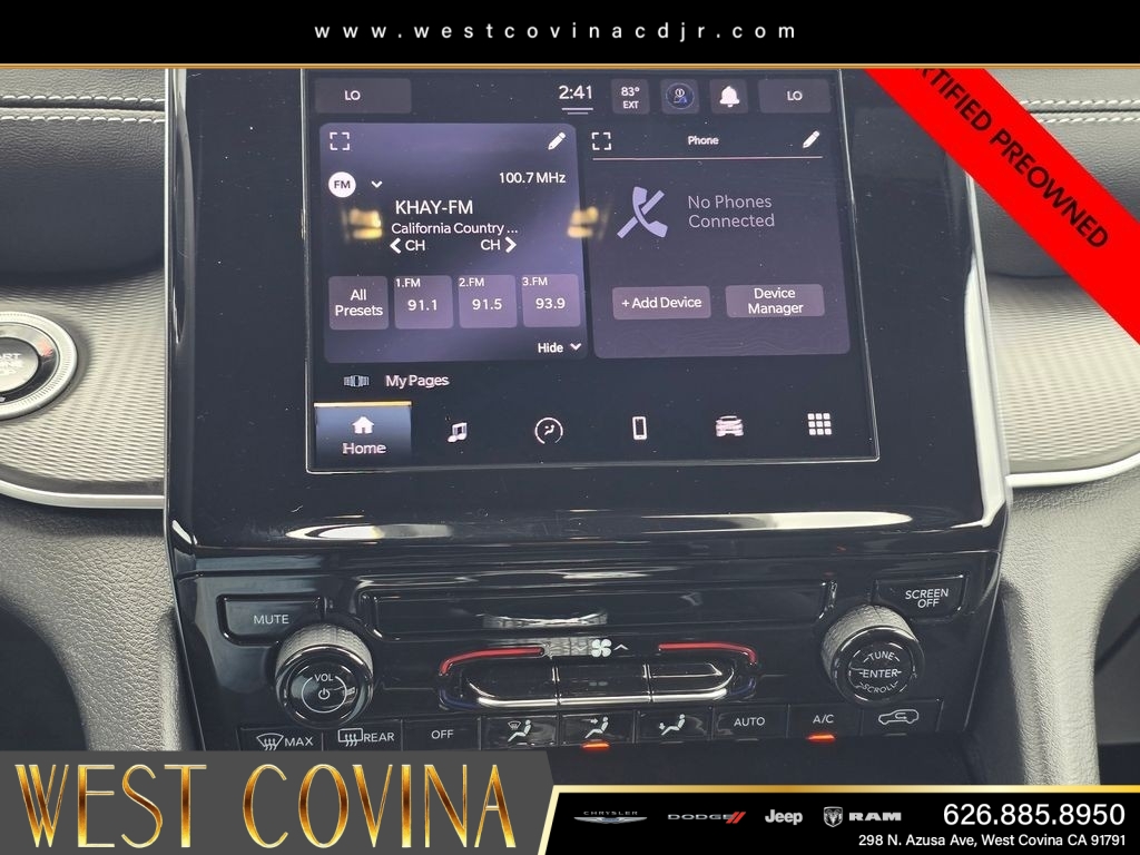Certified Used 2025 Silver Jeep Laredo image 27