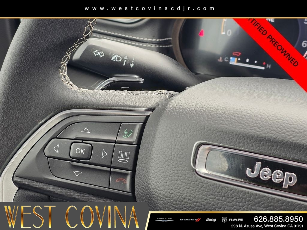 Certified Used 2025 Silver Jeep Laredo image 28