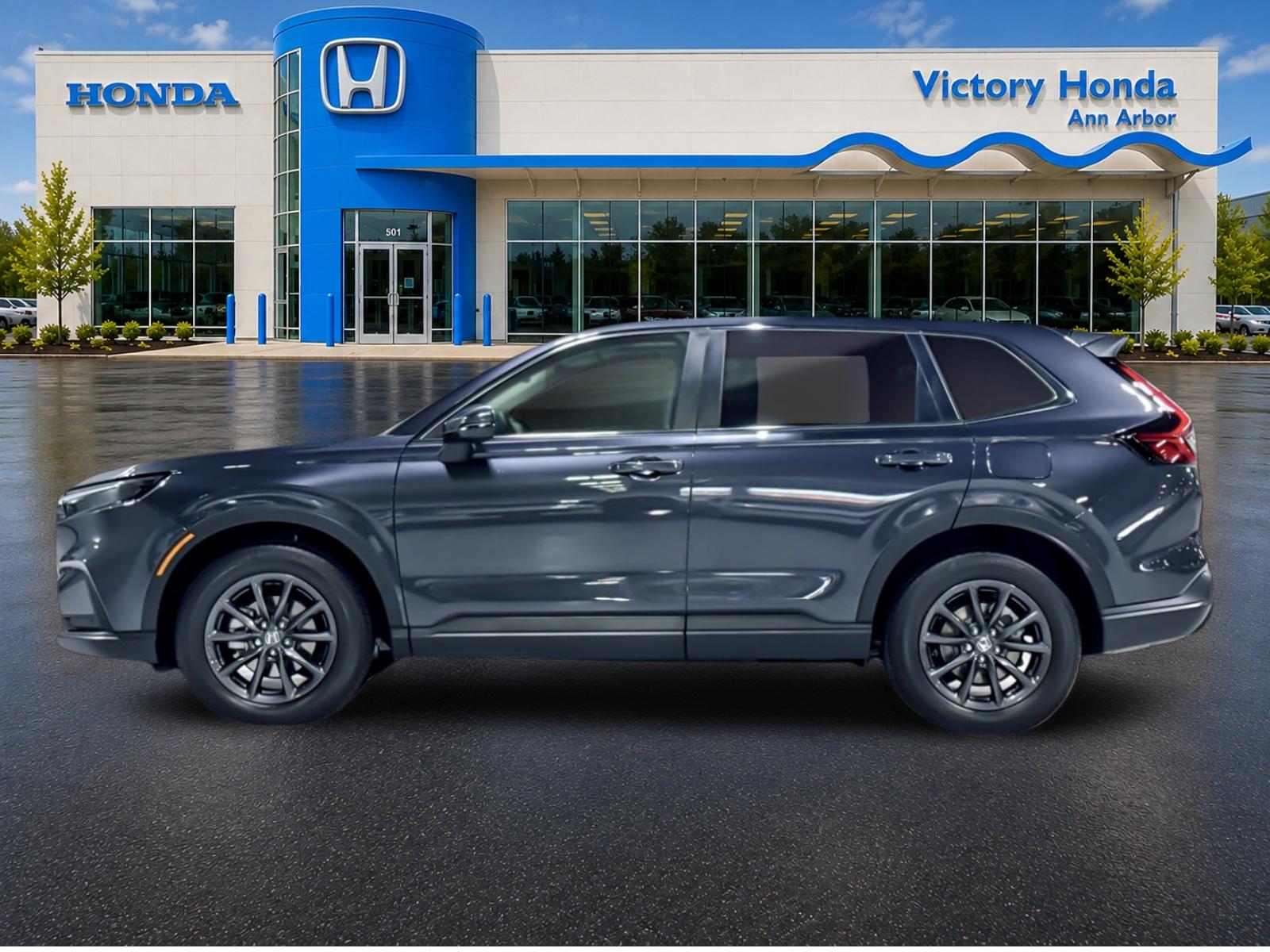 New 2027 Meteorite Gray Metallic Honda EX-L AWD image 8