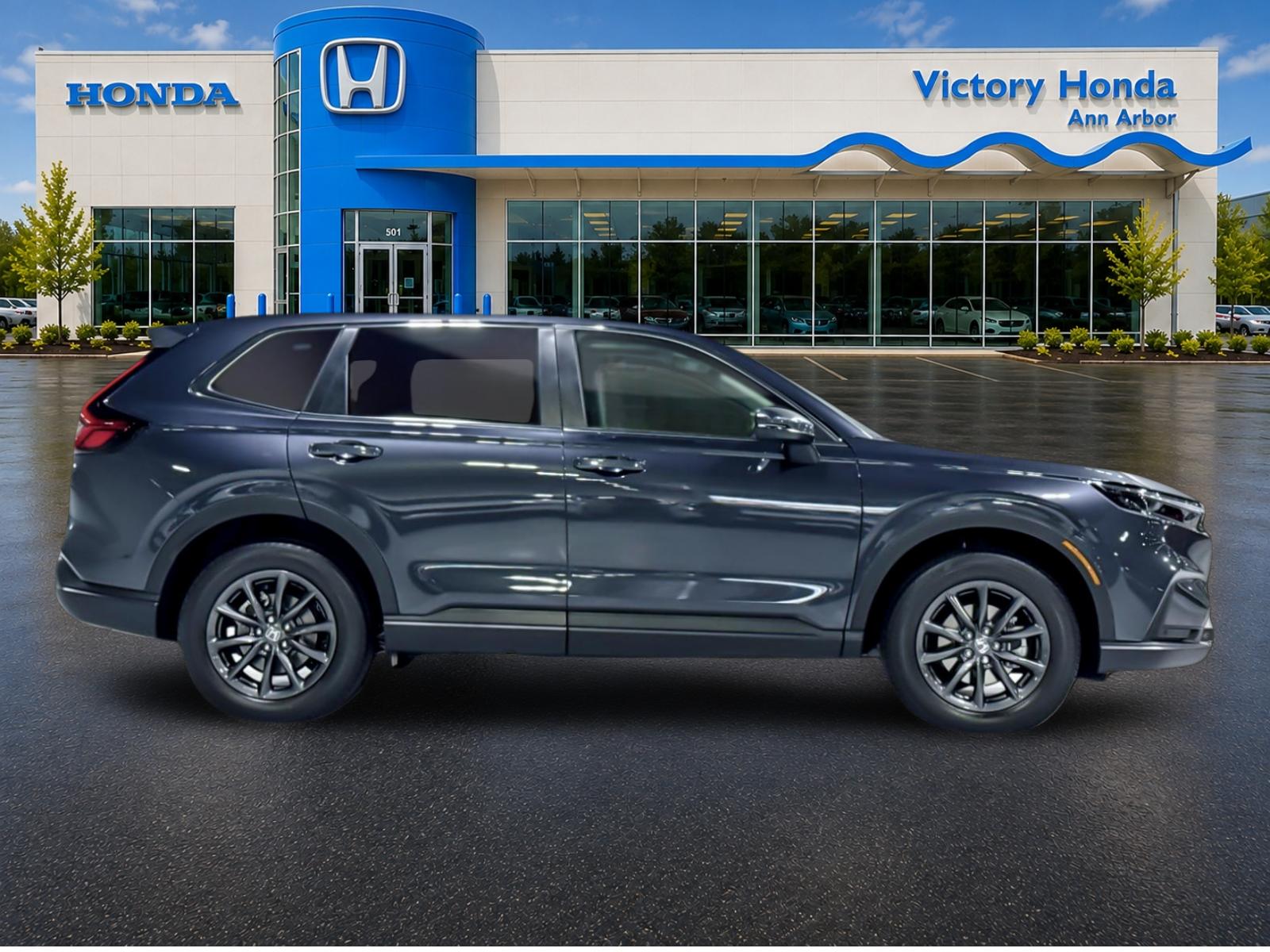 New 2027 Meteorite Gray Metallic Honda EX-L AWD image 4