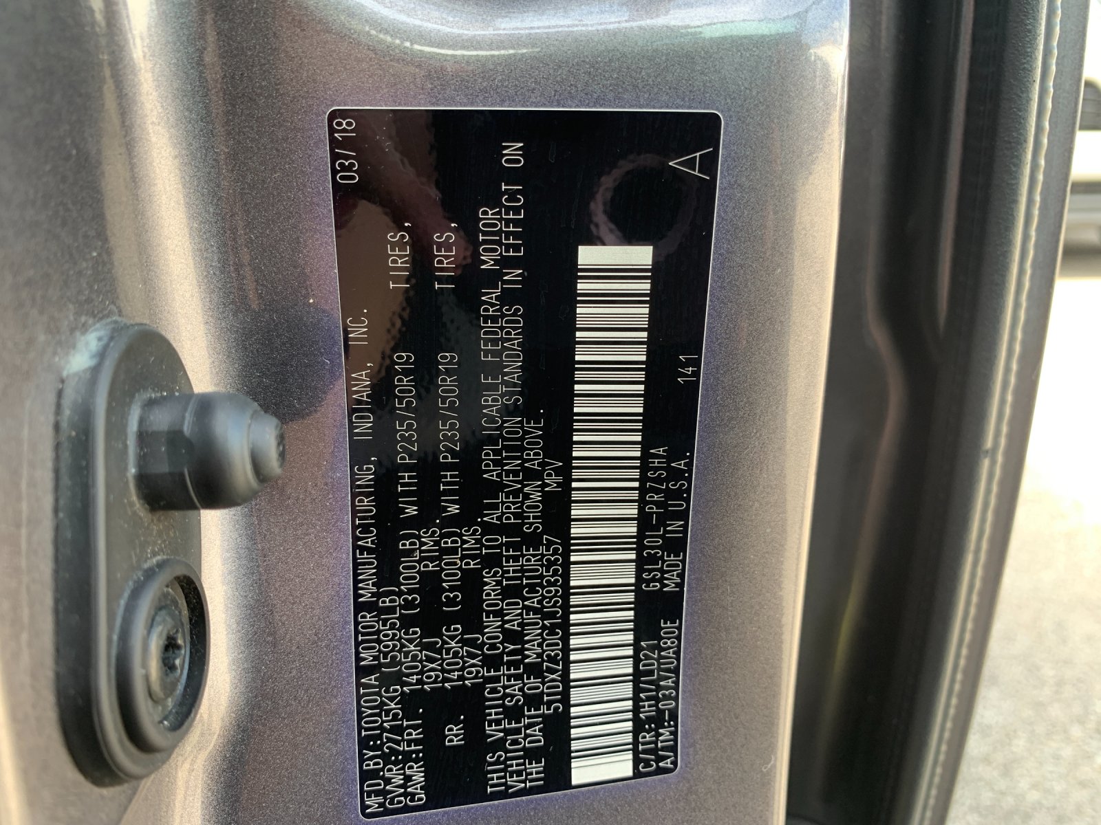 Certified Used 2018 Gray Toyota SE Premium image 42