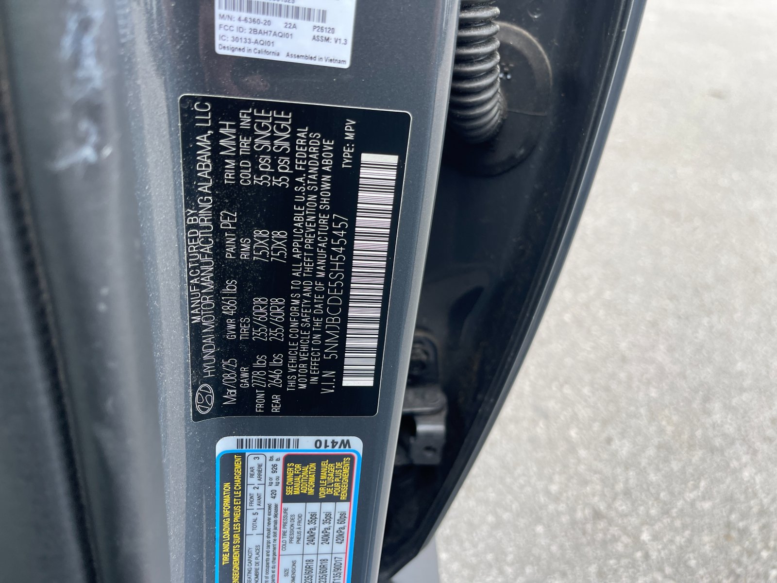 Used 2025 Gray Hyundai SEL image 34