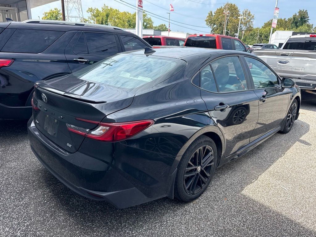 Used 2025 Black Toyota SE image 3