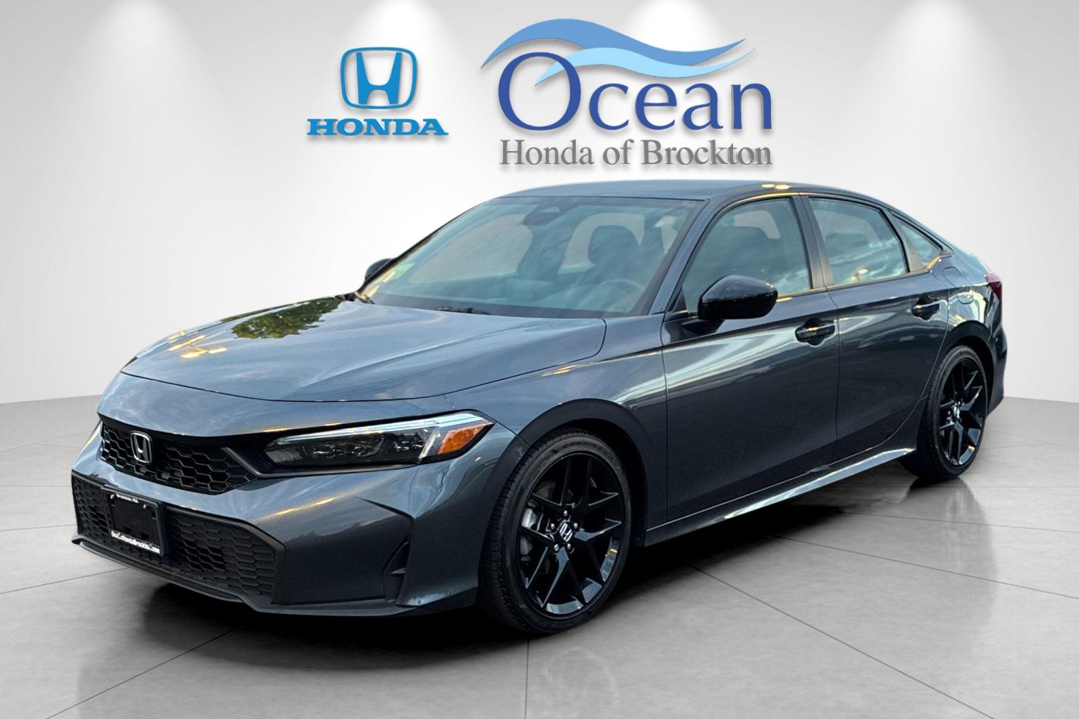 Used 2025 Meteorite Gray Metallic Honda Sport image 7