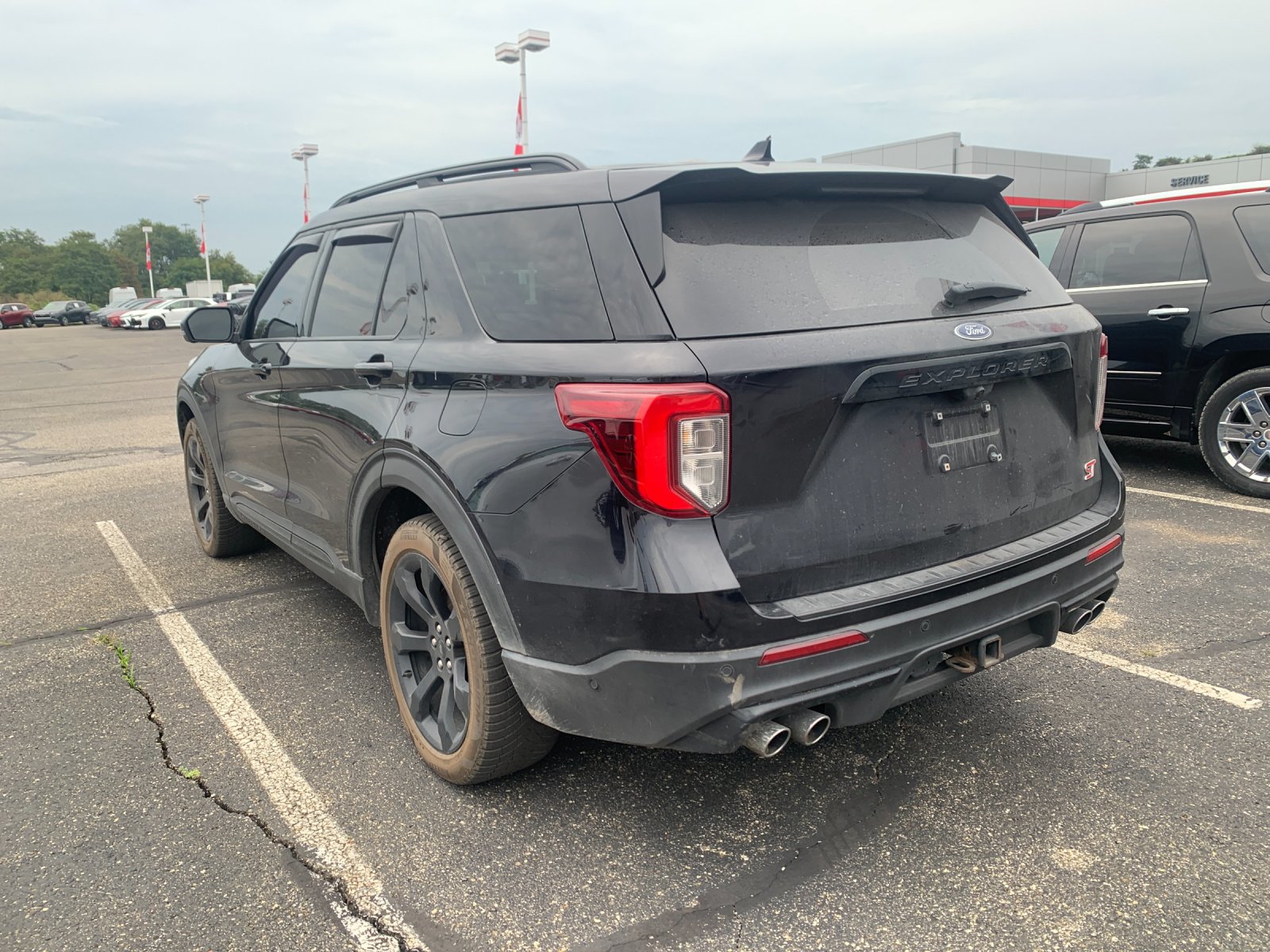 Used 2020 Black Ford ST image 4