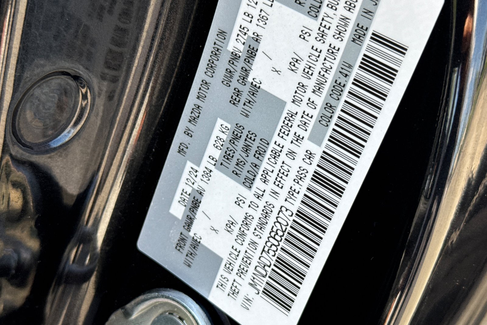 Used 2025 Jet Black Mazda Grand Touring image 27