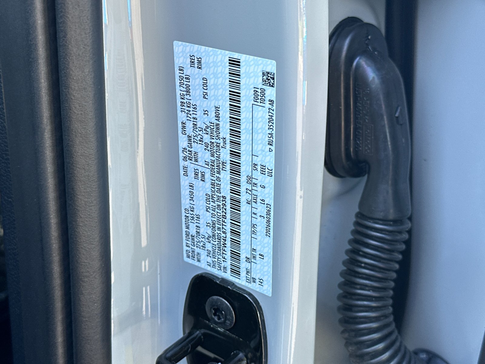 New 2026 White Ford Tremor image 27
