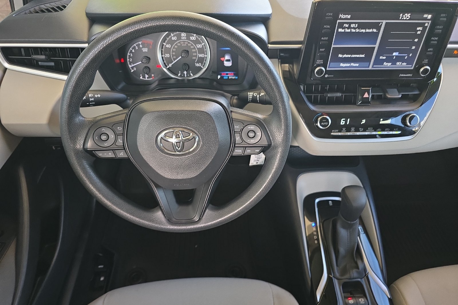 Certified Used 2022 Classic Silver Metallic Toyota LE image 14