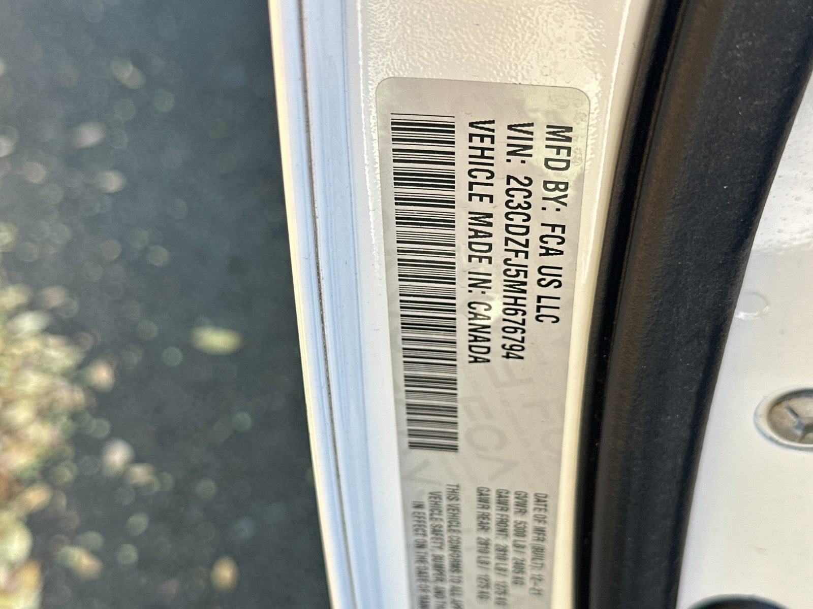 Used 2021 White Dodge R/T Scat Pack Widebody image 27