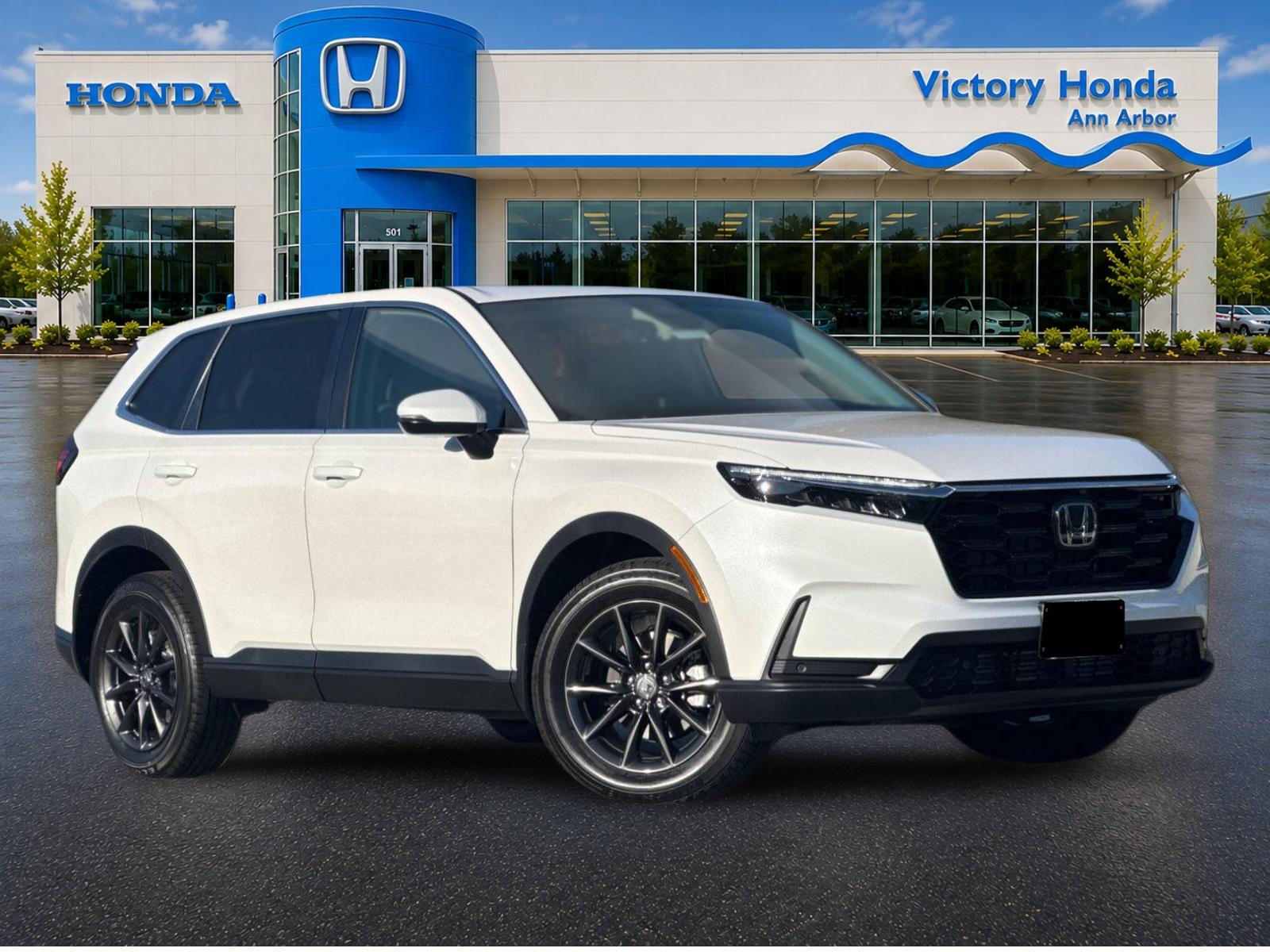 New 2027 Platinum White Pearl Honda EX-L AWD image 3