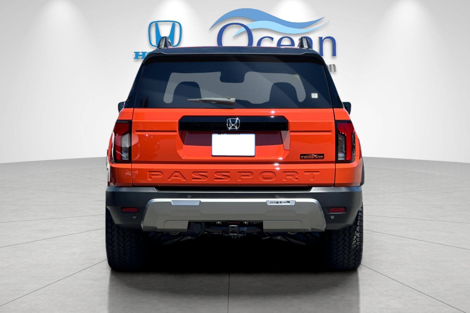 New 2026 Sunset Orange Honda TrailSport Elite image 4