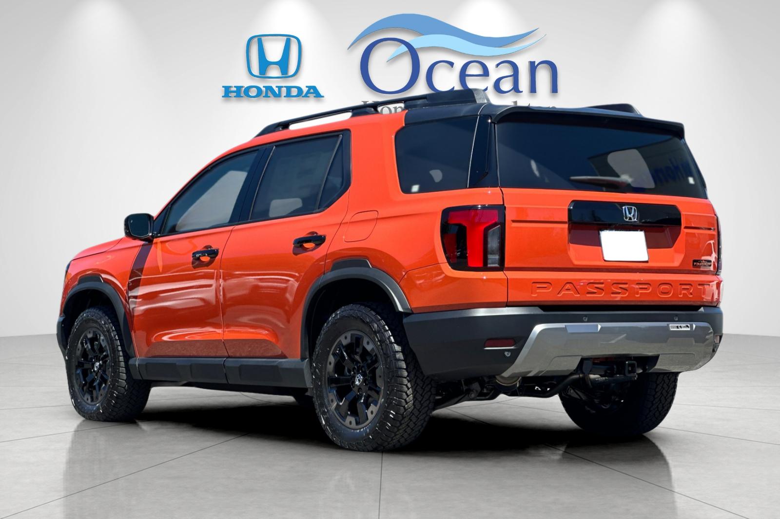 New 2026 Sunset Orange Honda TrailSport Elite image 3