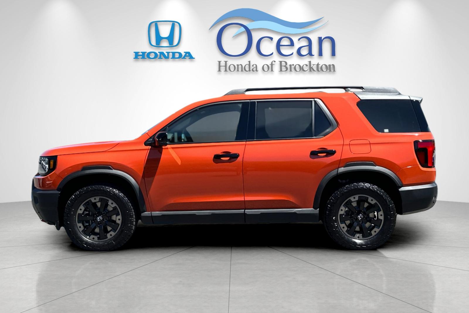 New 2026 Sunset Orange Honda TrailSport Elite image 2