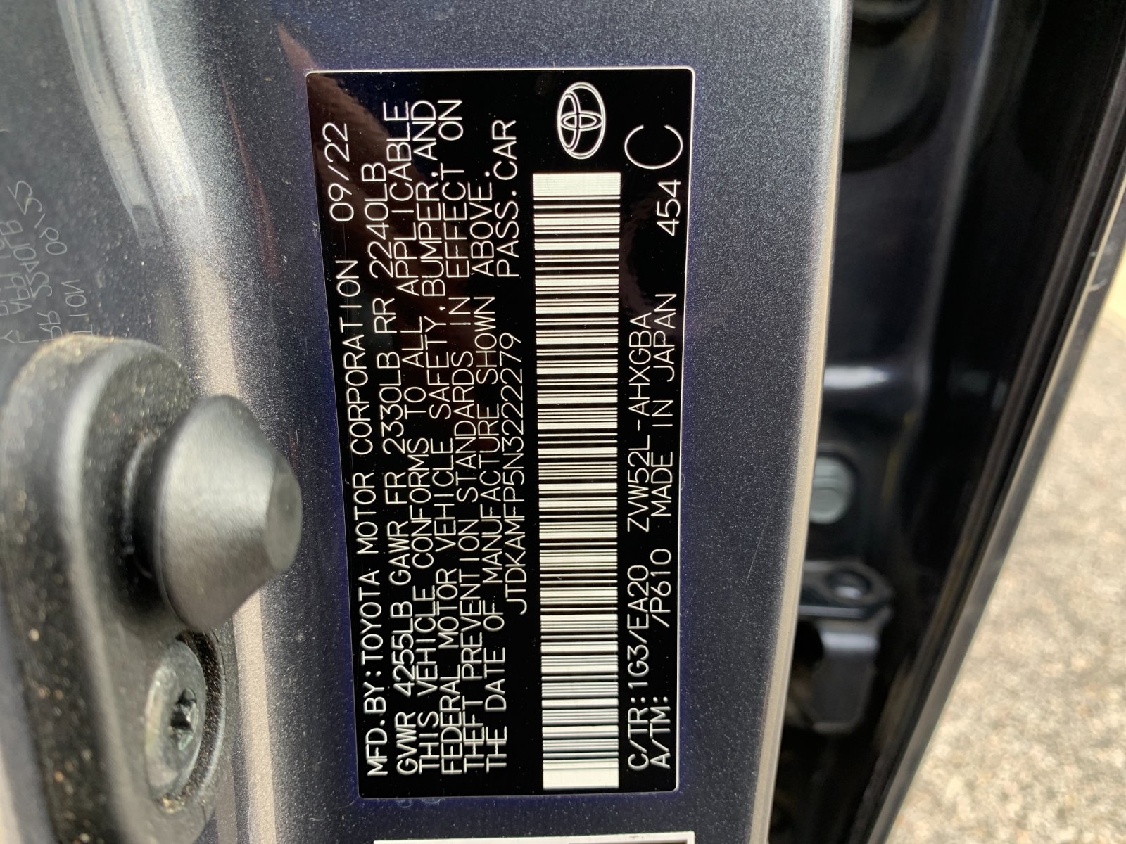 Certified Used 2022 Gray Toyota XLE image 41