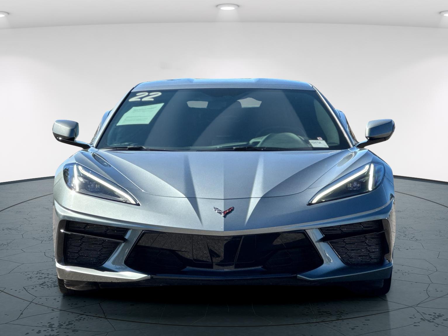 Used 2022 Gray Metallic Chevrolet Stingray 2D Coupe image 9