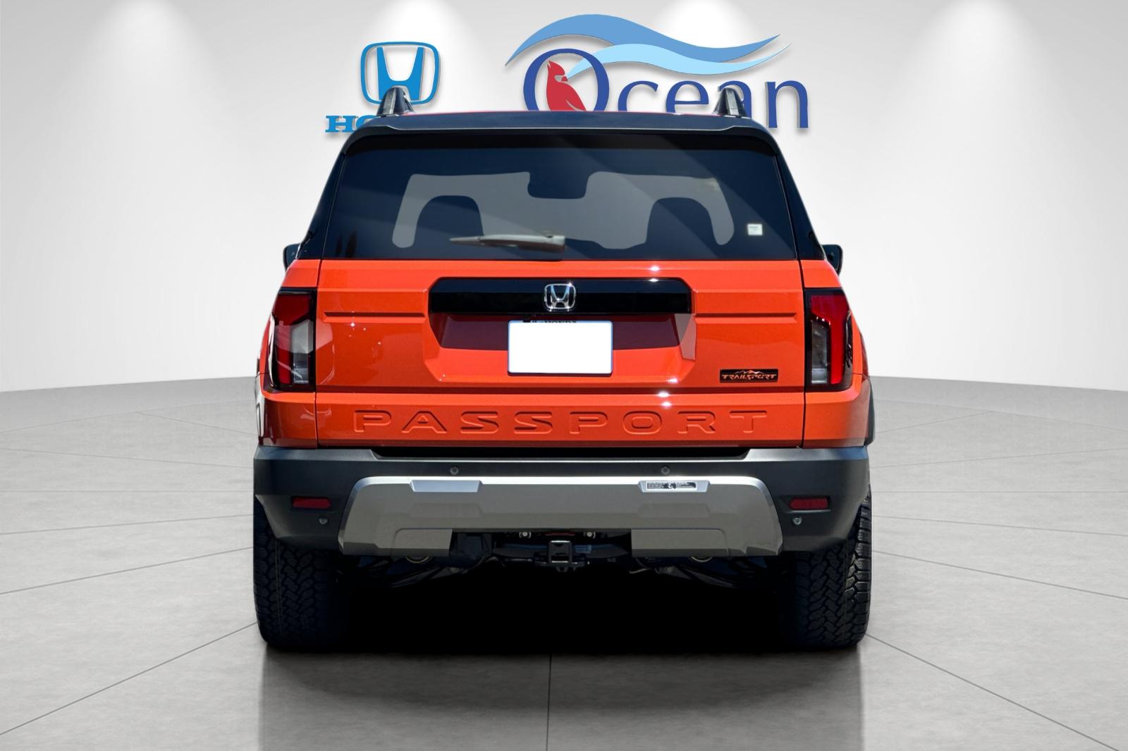 New 2026 Sunset Orange Honda TrailSport Elite image 4
