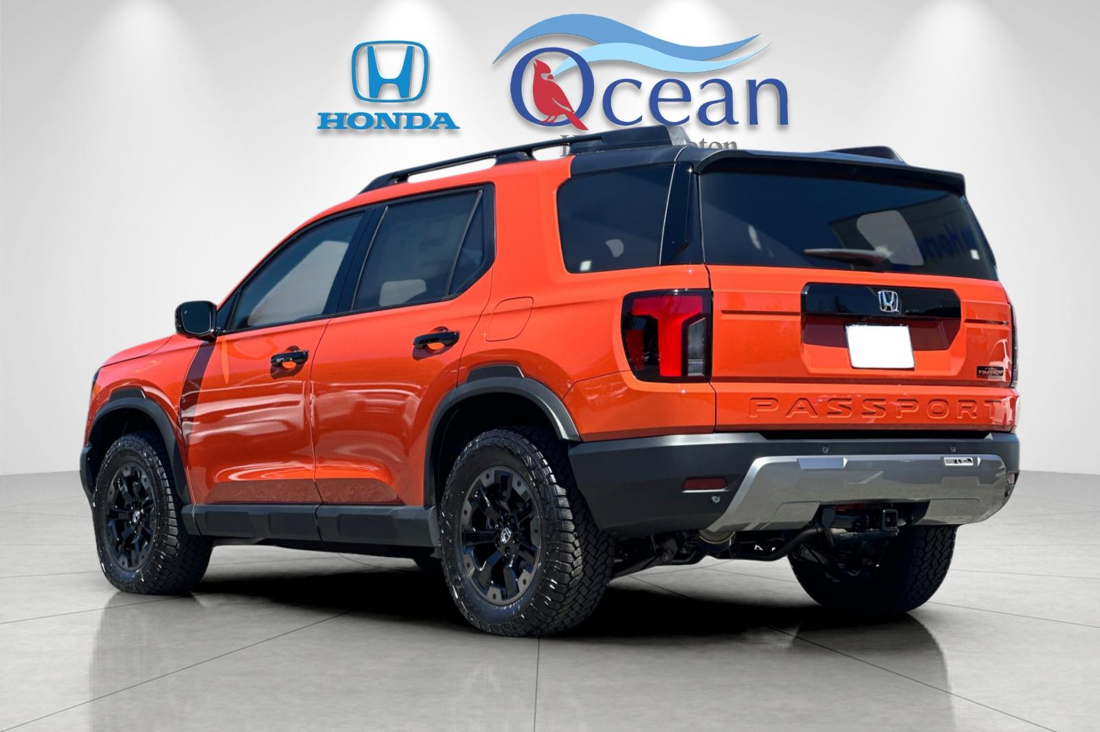 New 2026 Sunset Orange Honda TrailSport Elite image 3