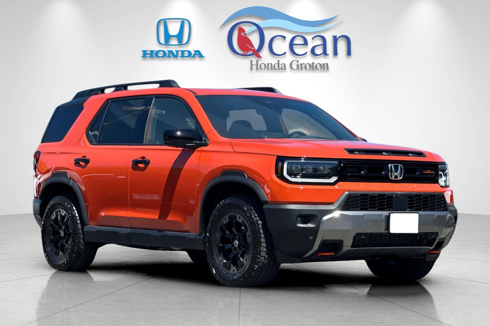 New 2026 Sunset Orange Honda TrailSport Elite image 7