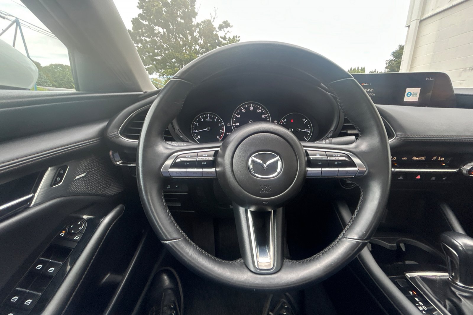 Used 2022 Snowflake White Pearl Mazda Premium image 24