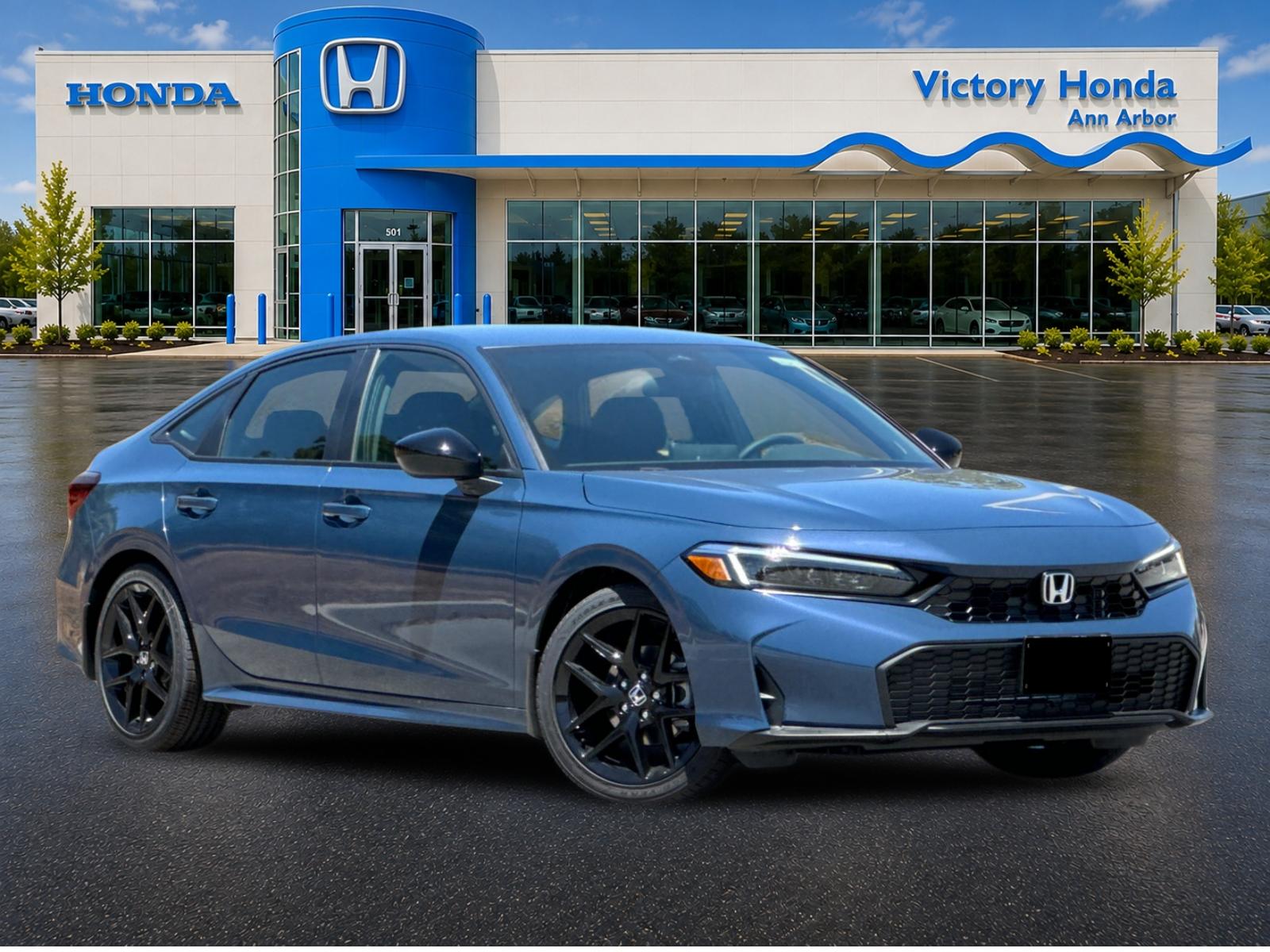 New 2026 Blue Lagoon Pearl Honda 2WD SPORT image 3