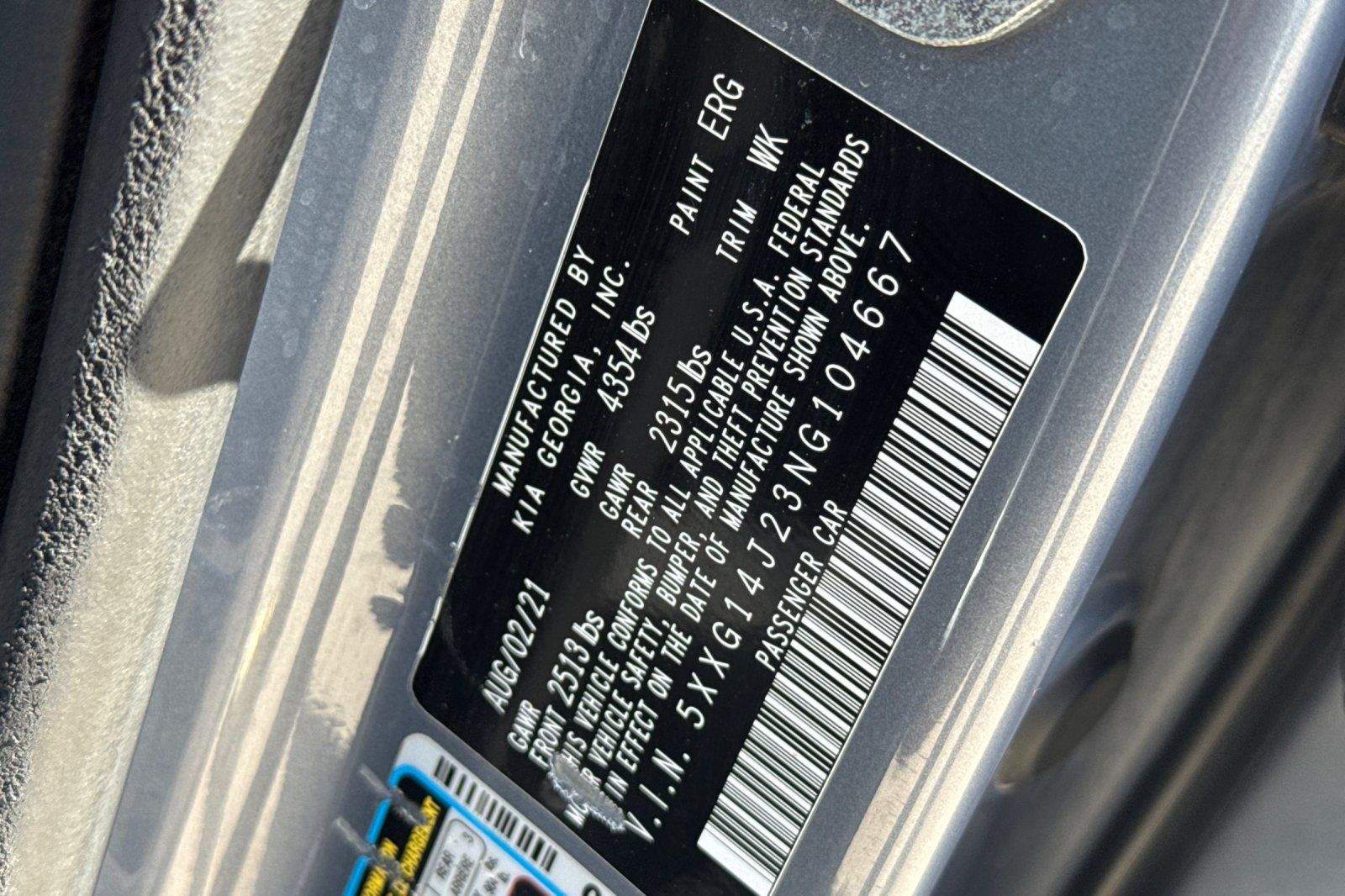 Used 2022 Silver Kia LXS image 27